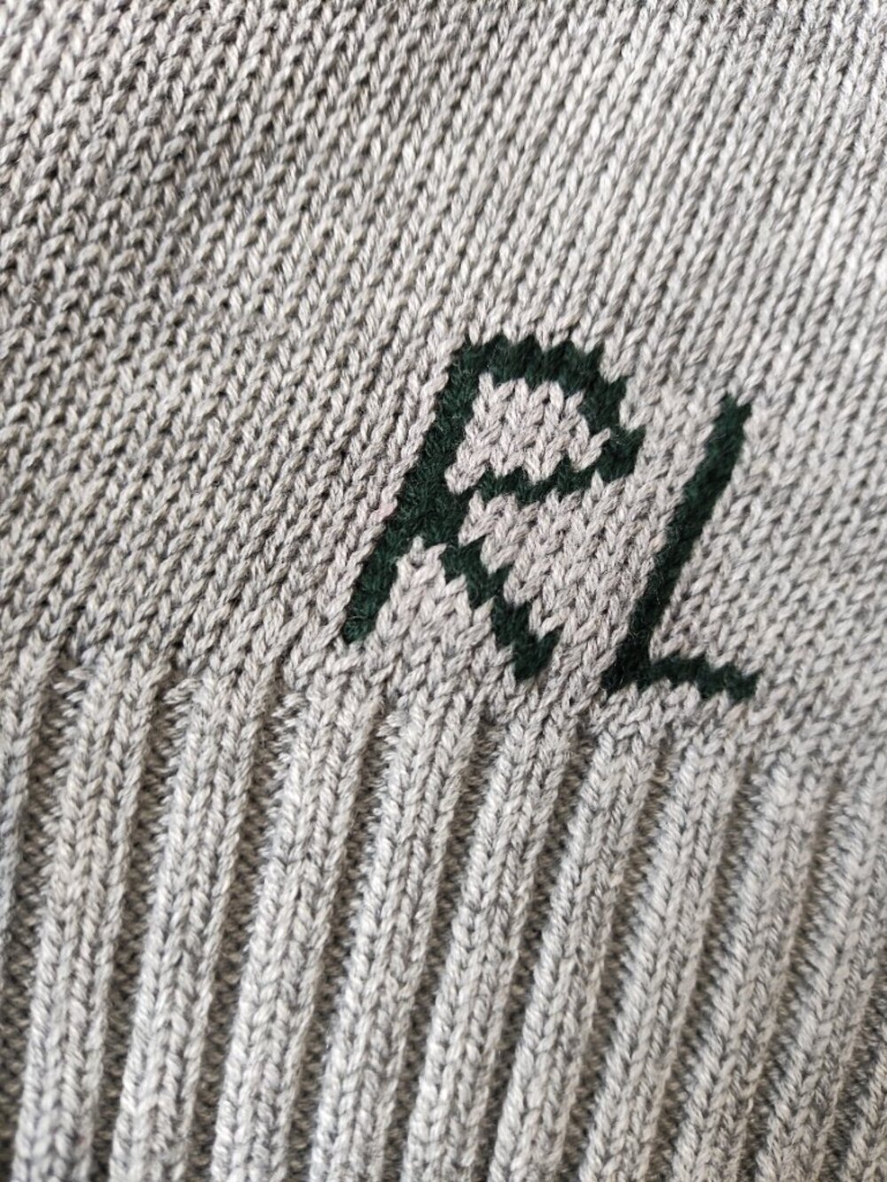 Polo Ralph Lauren Grey Polo Bear Crew Neck Sweater - Picture 6 of 9